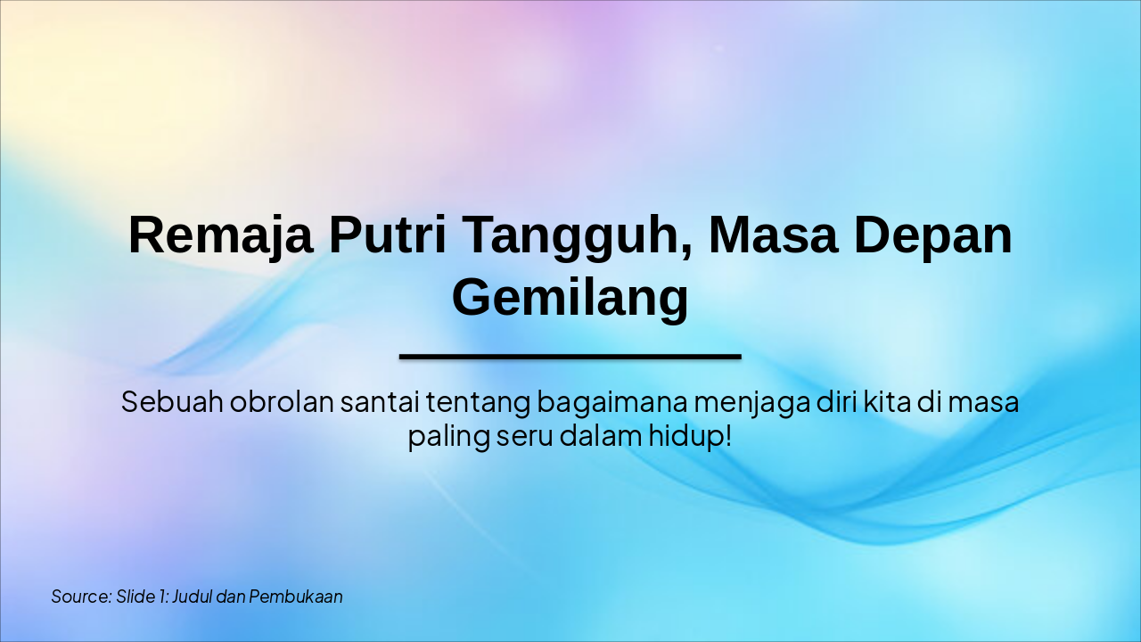 Remaja Putri Tangguh: Sehat Fisik-Mental