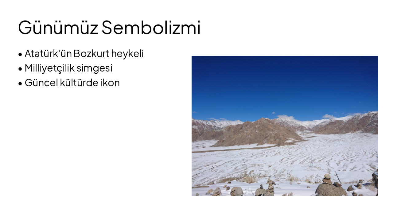Slide 8 - Günümüz Sembolizmi