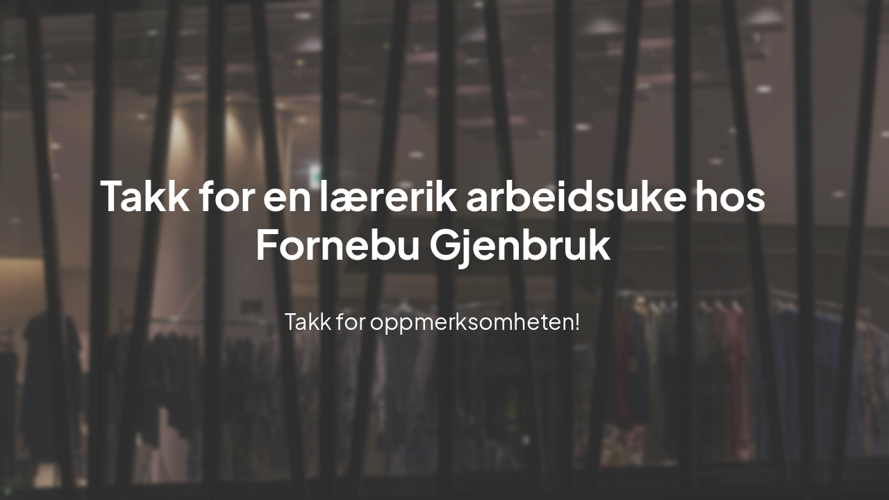 Slide 10 - Oppsummering