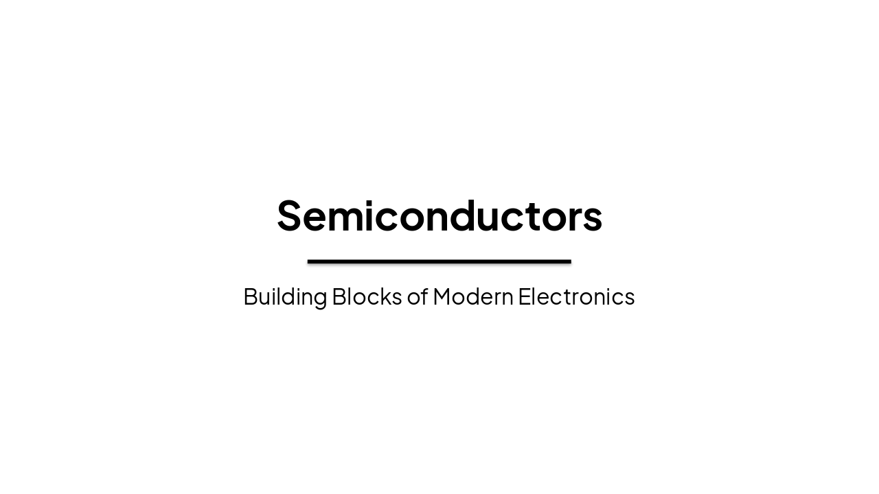 Slide 1 - Semiconductors
