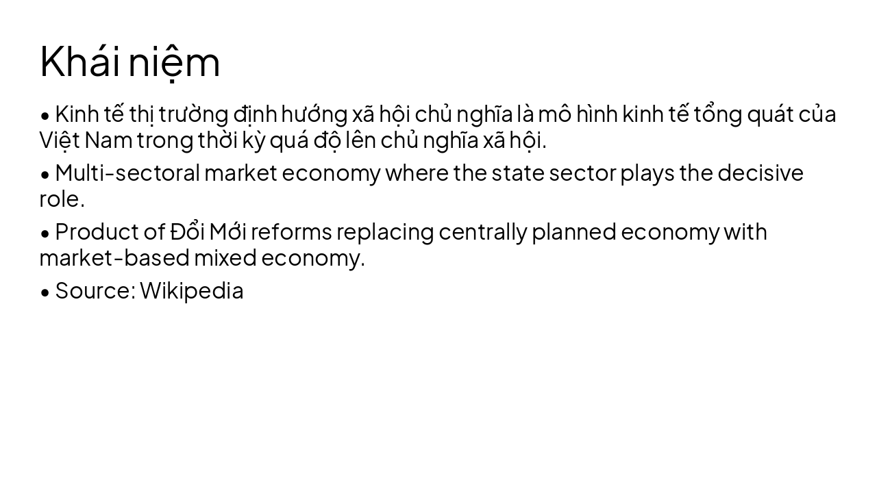 Slide 2 - Khái niệm