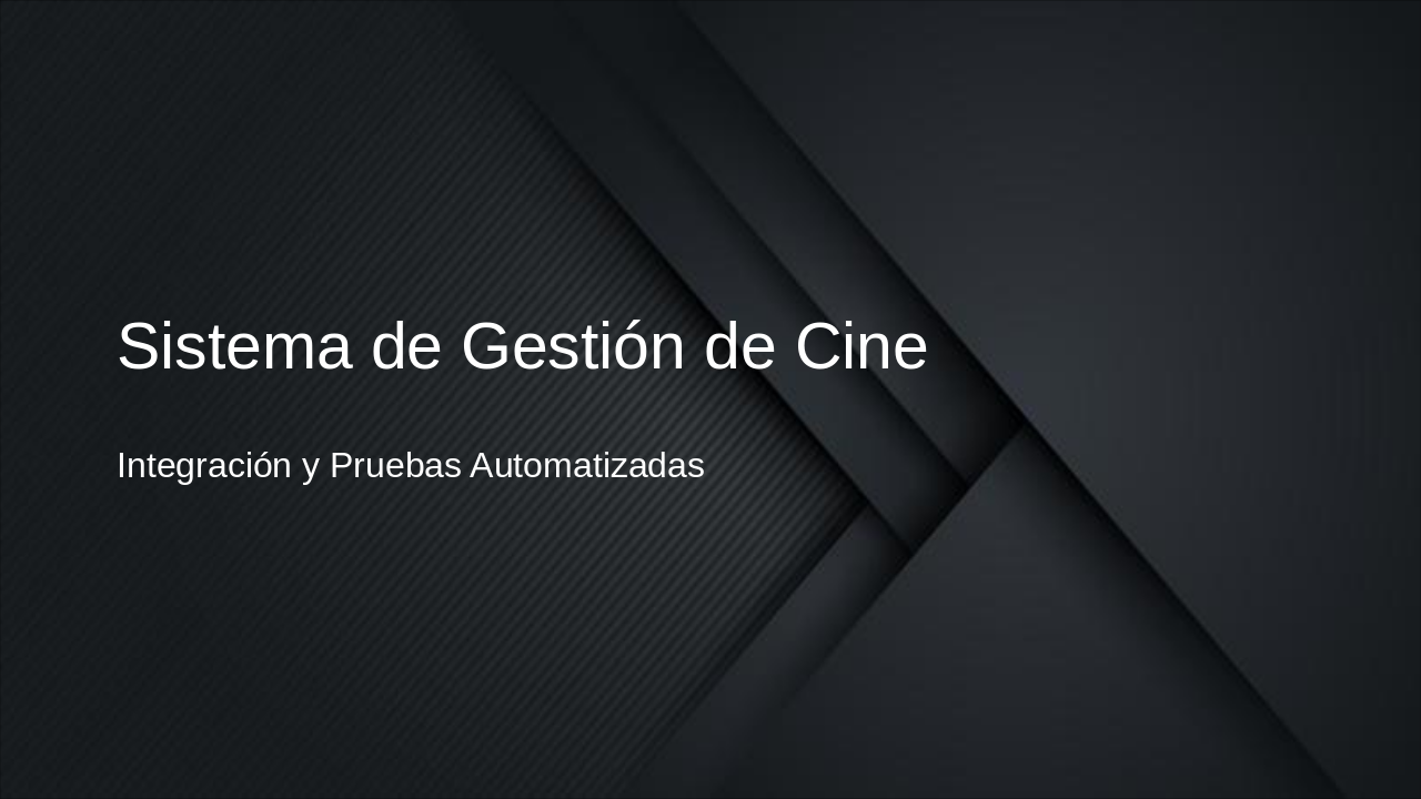 Cinema Management: Integration & Automation (42 chars)