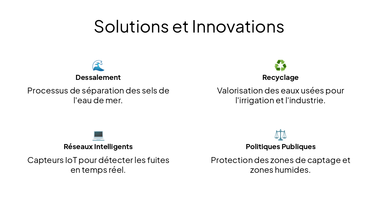 Slide 12 - Solutions et Innovations