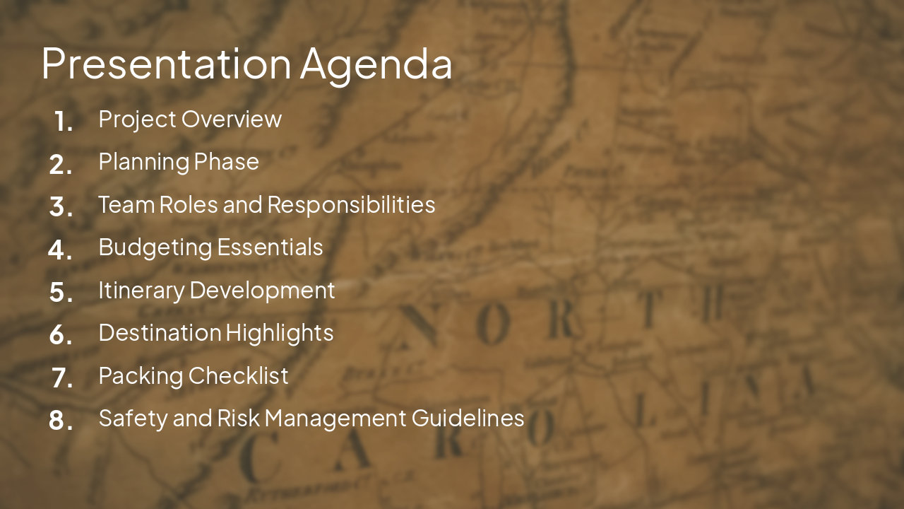 Slide 2 - Presentation Agenda