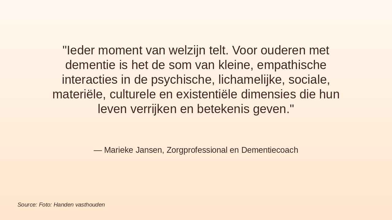 Slide 12 - Een Woord van Empathie