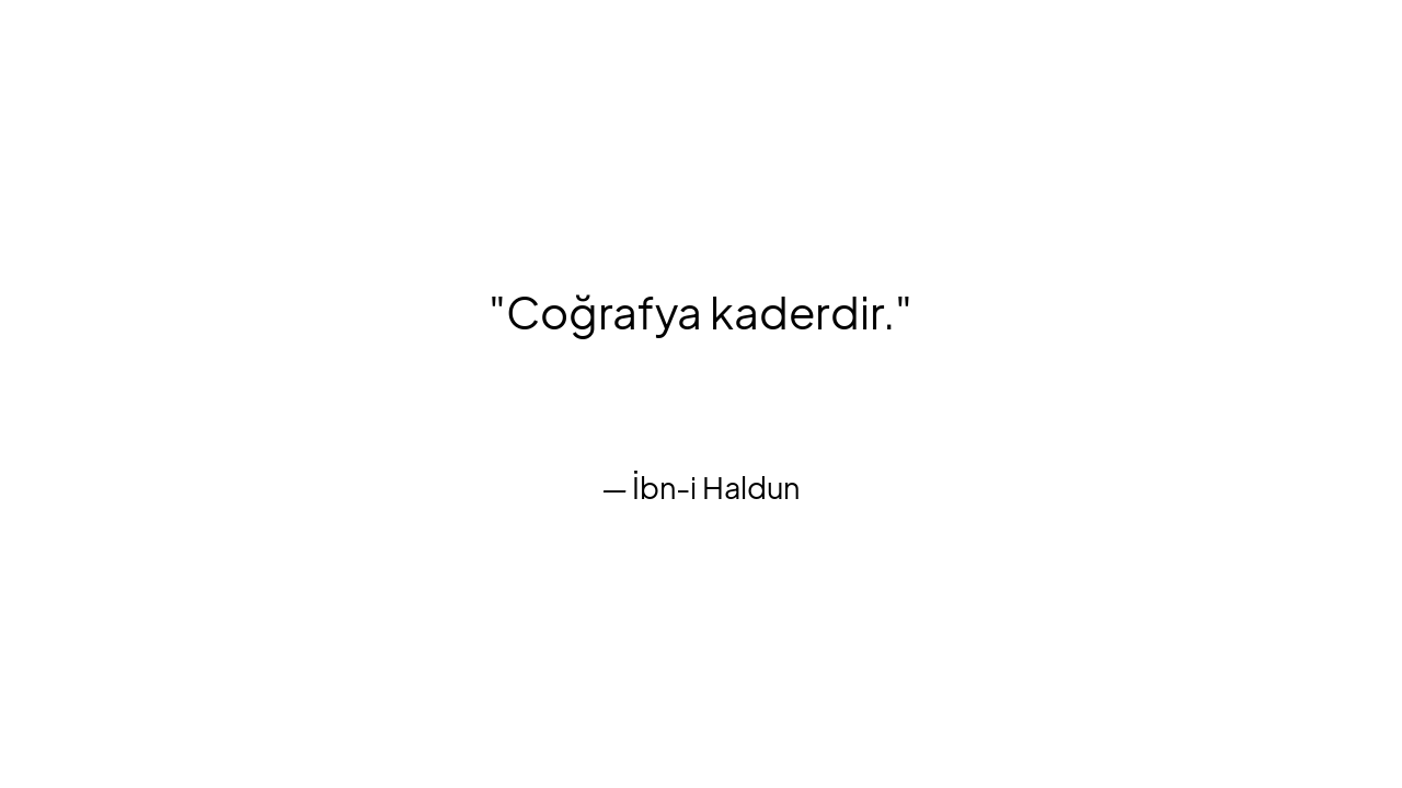 Slide 7 - Coğrafyanın Etkisi
