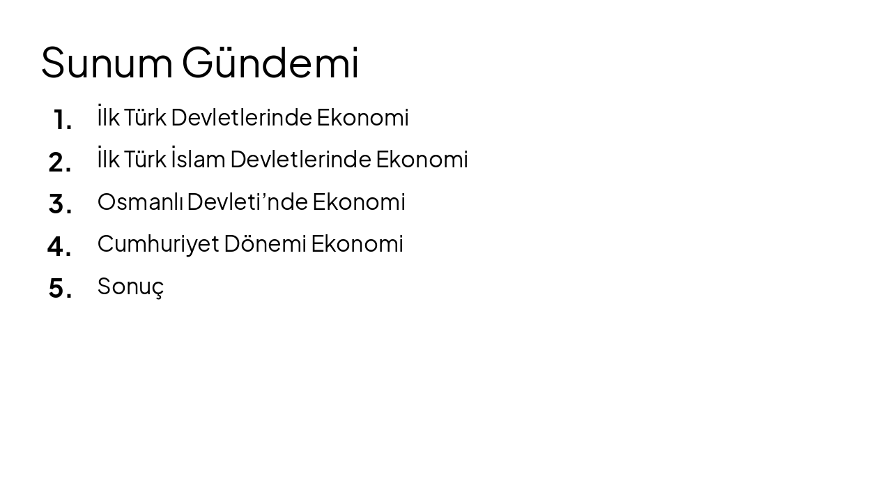 Slide 3 - Sunum Gündemi
