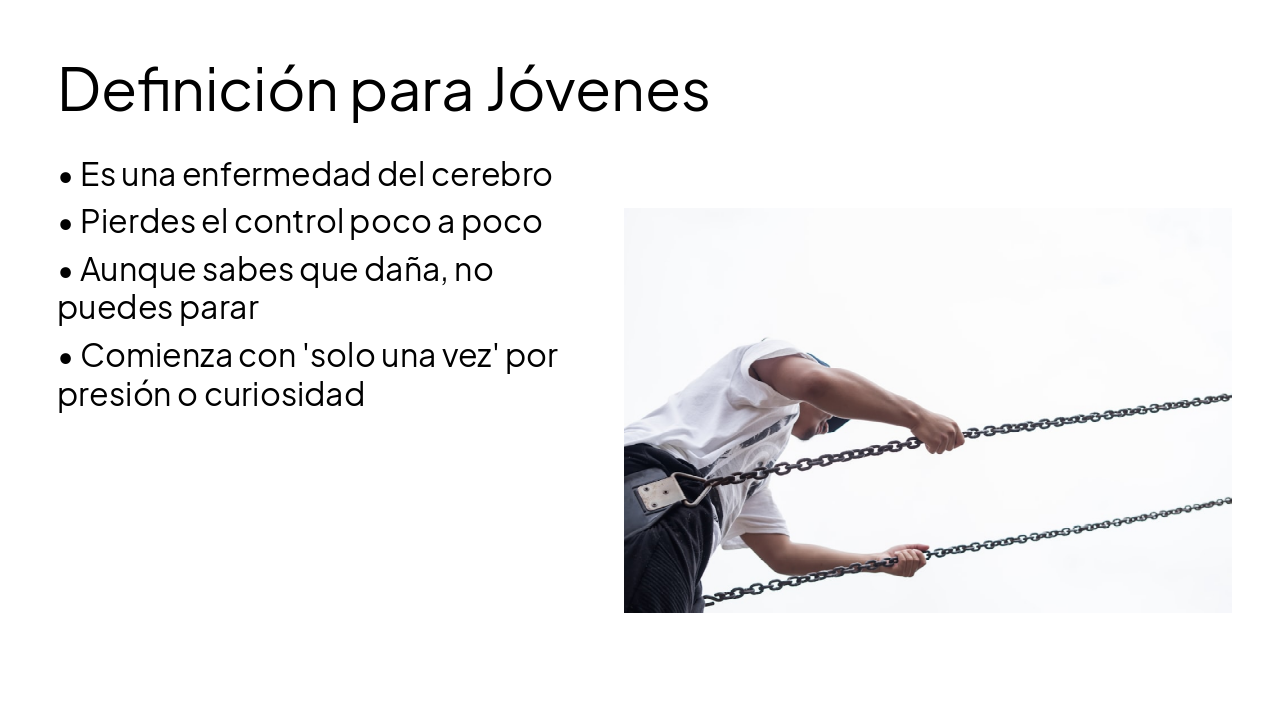Slide 4 - Definición para Jóvenes