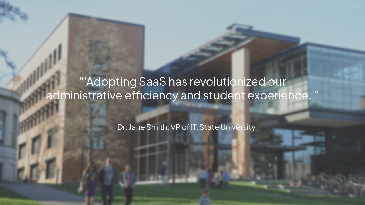 Slide 14 - What Universities Say