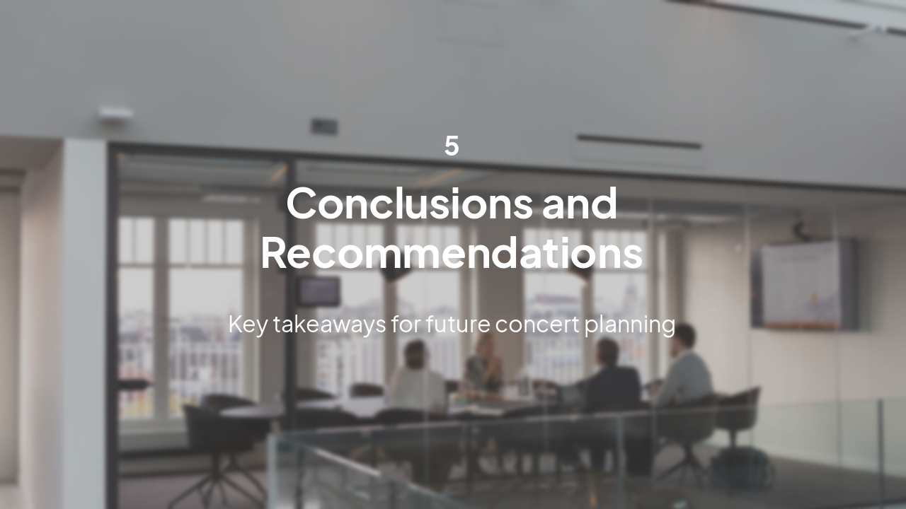 Slide 11 - Conclusions and Recommendations