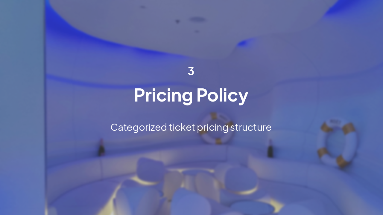 Slide 7 - Pricing Policy