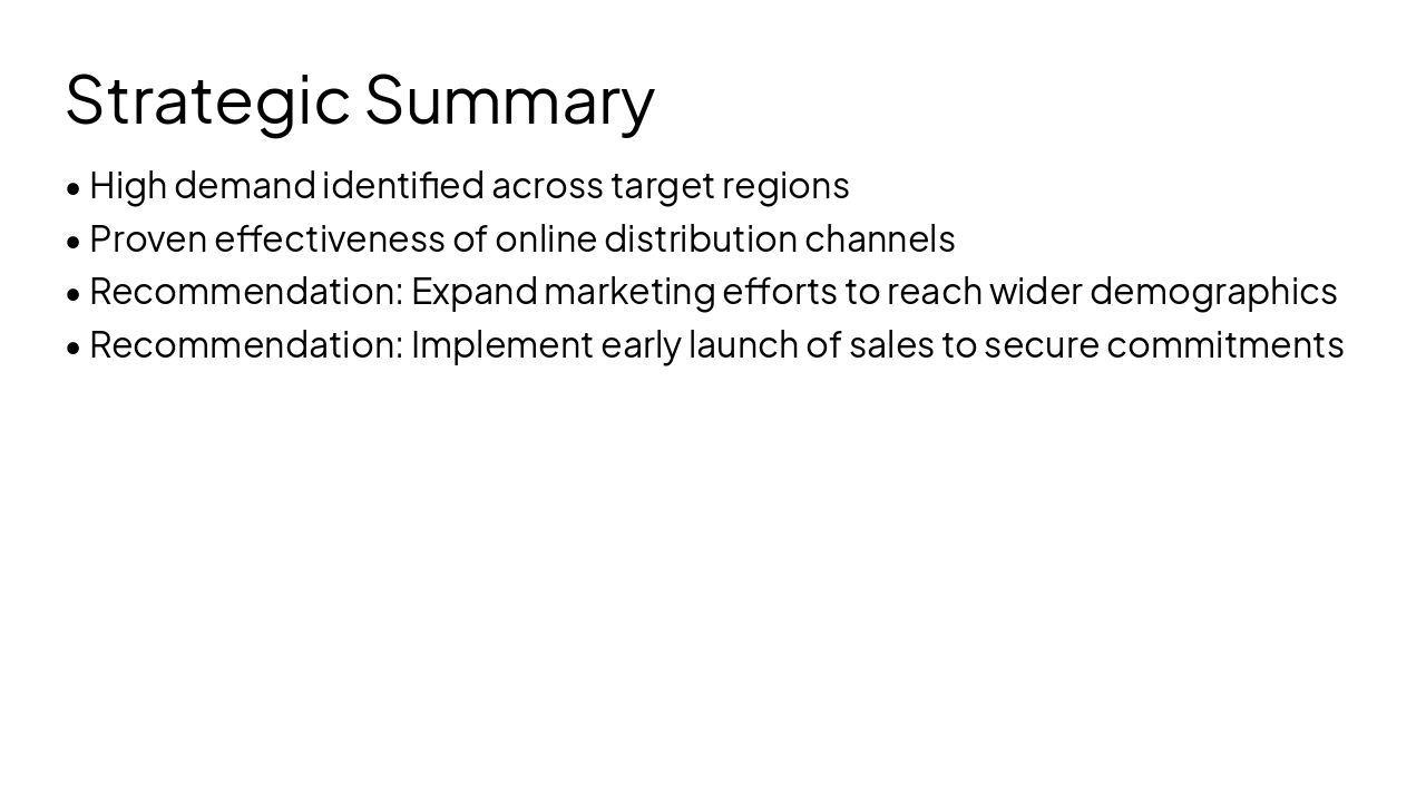 Slide 12 - Strategic Summary