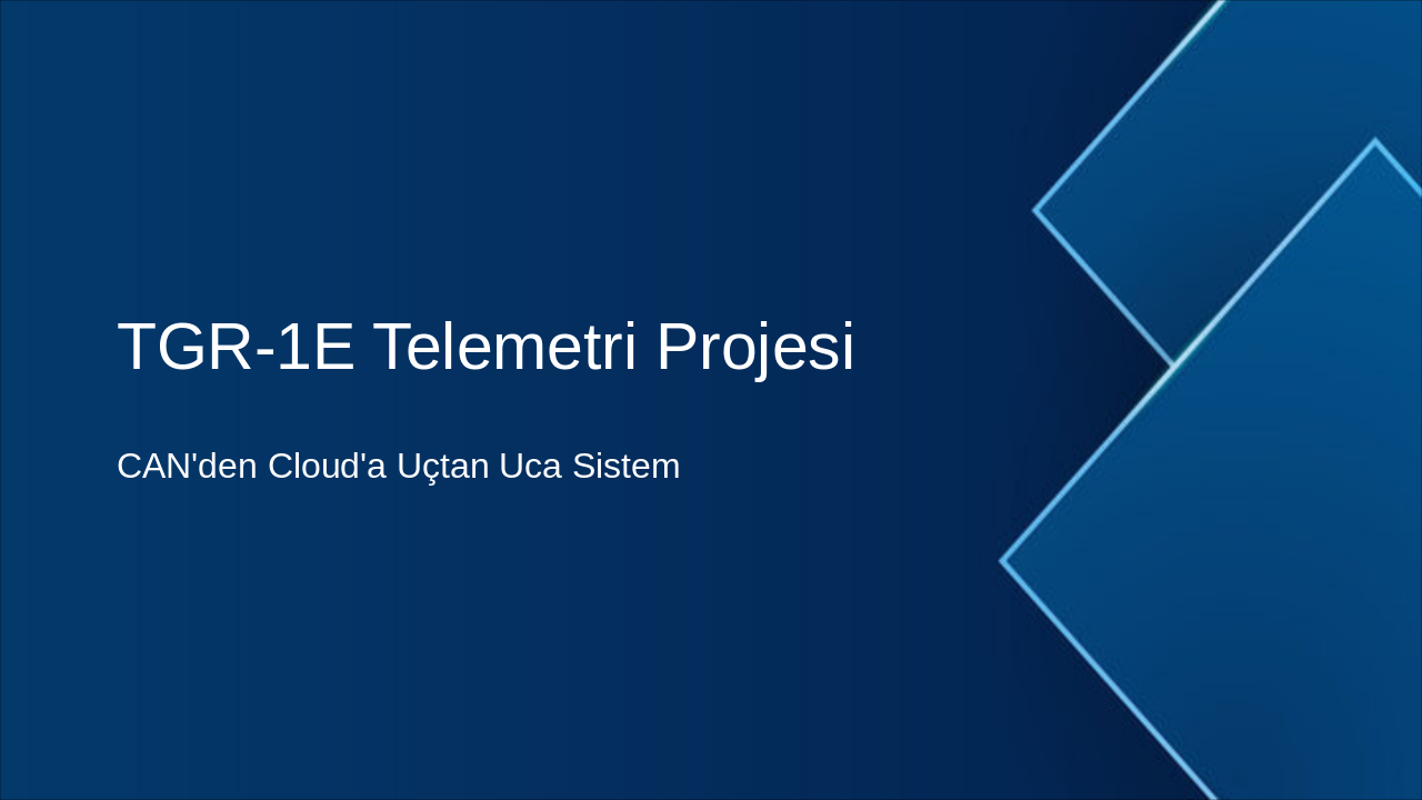 Slide 1 - TGR-1E Telemetri Projesi