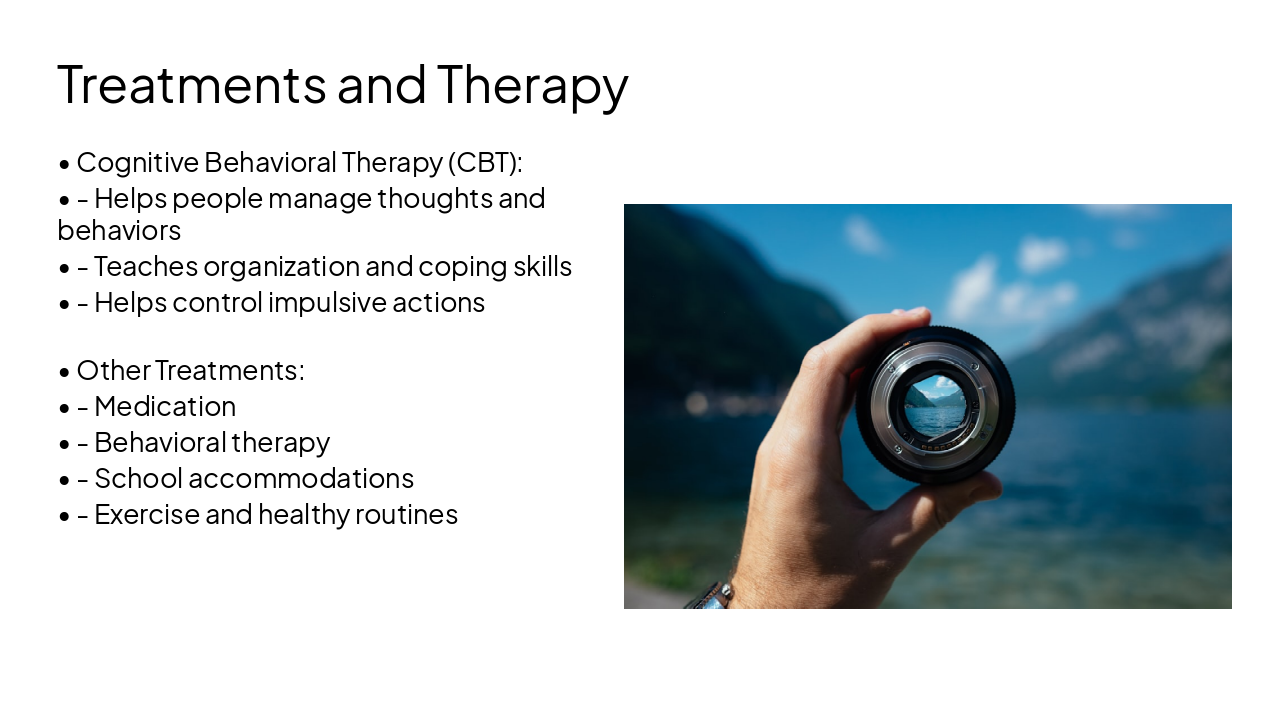 Slide 4 - Treatments and Therapy