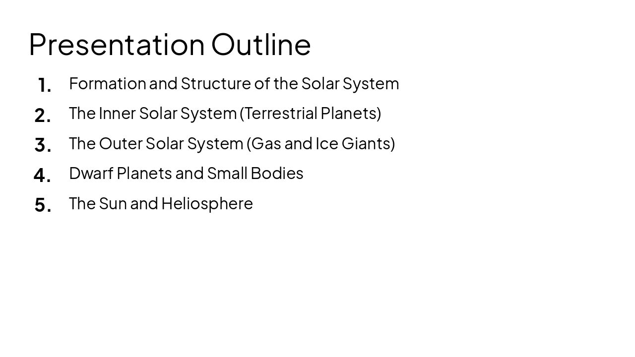 Slide 2 - Presentation Outline