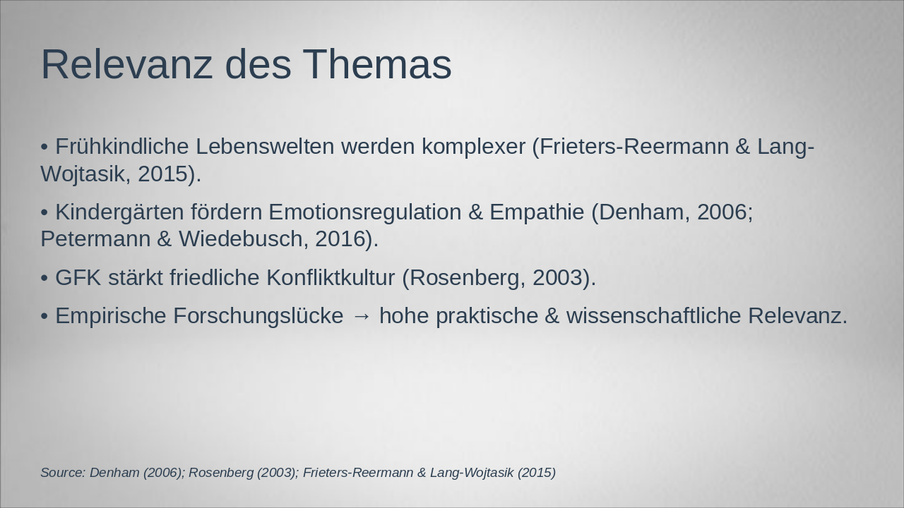 Slide 5 - Relevanz des Themas