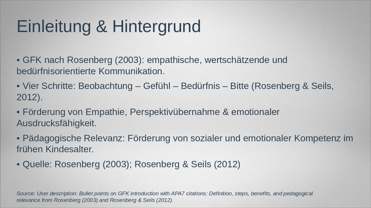 Slide 2 - Einleitung & Hintergrund