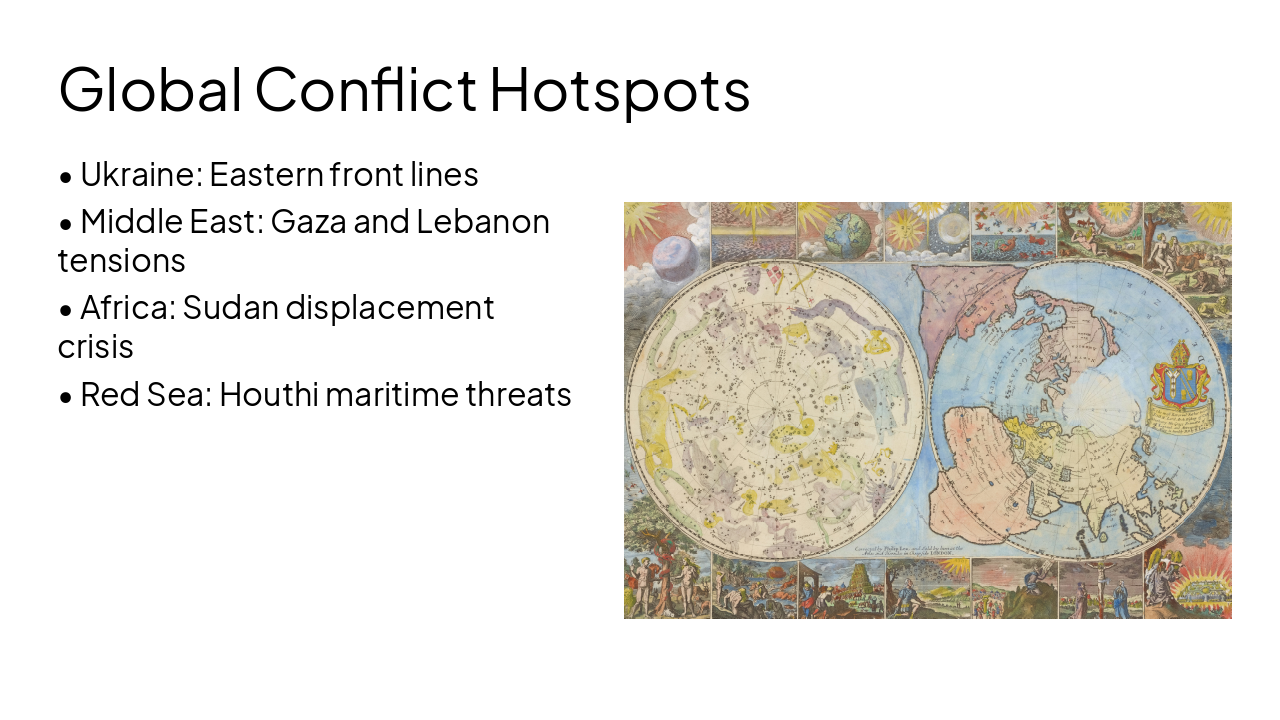 Slide 5 - Global Conflict Hotspots