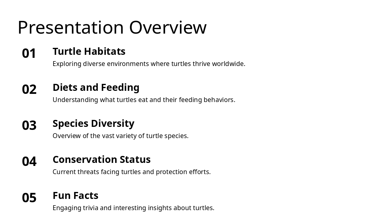 Slide 2 - Presentation Overview