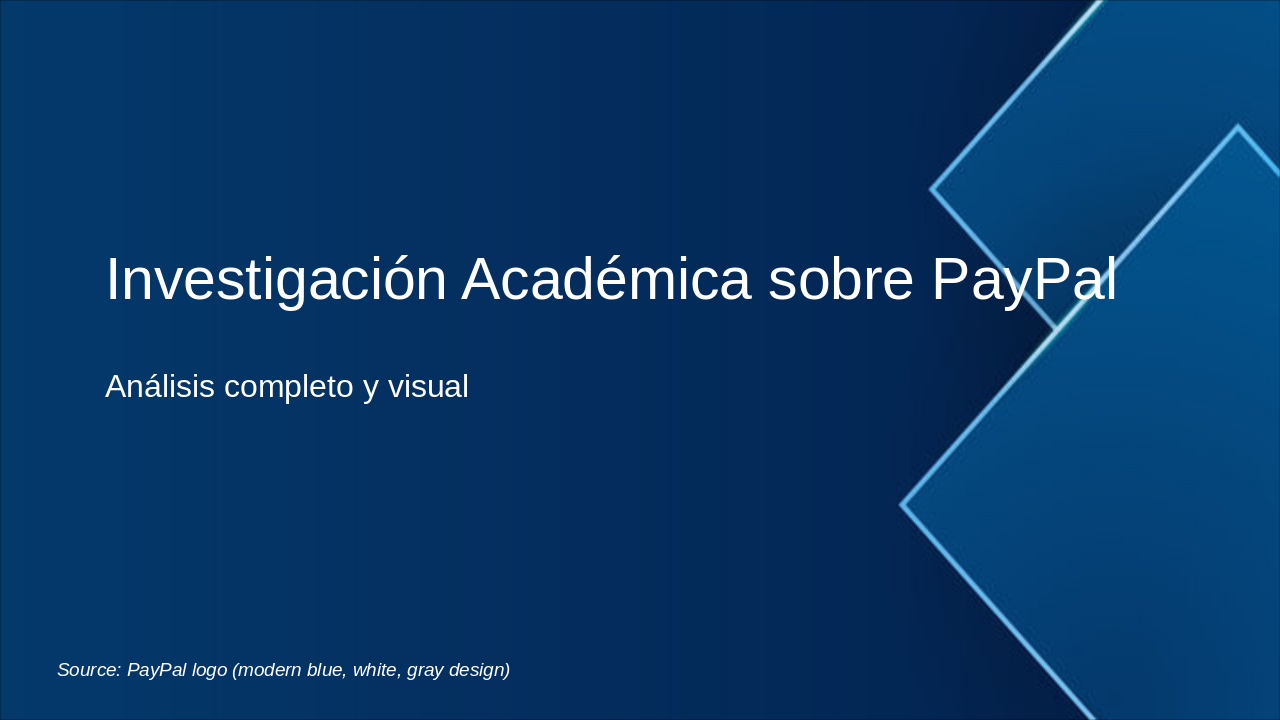 PayPal: Academic Fintech Analysis