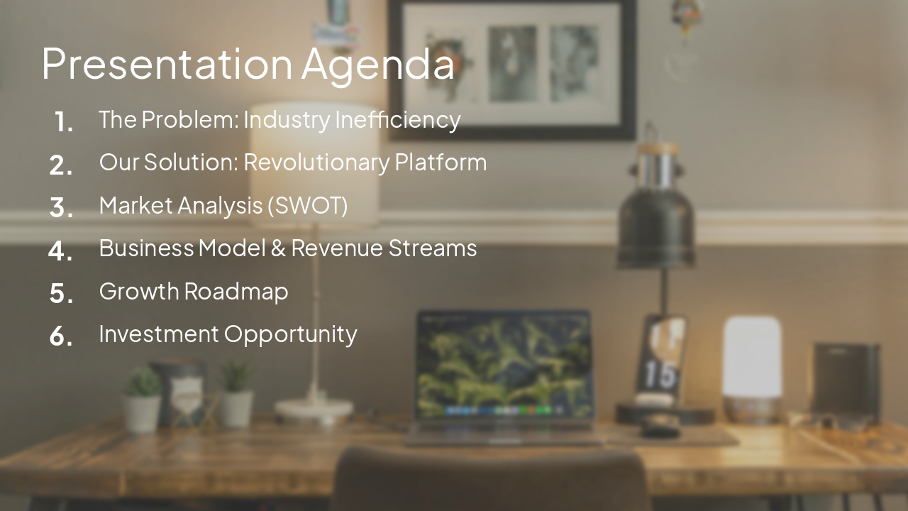 Slide 2 - Presentation Agenda