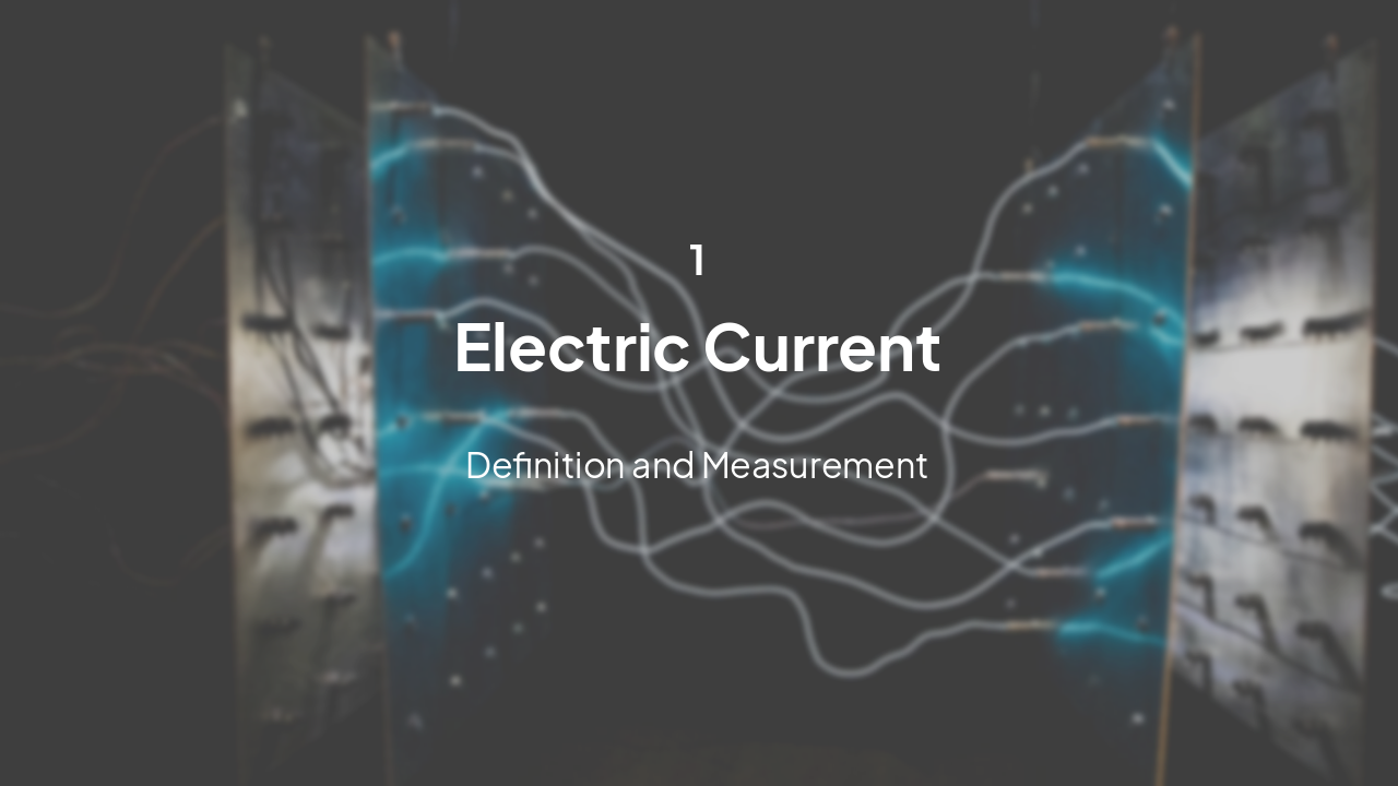 Slide 3 - Electric Current