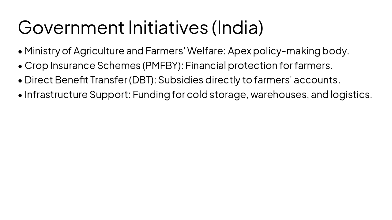 Slide 9 - Government Initiatives (India)