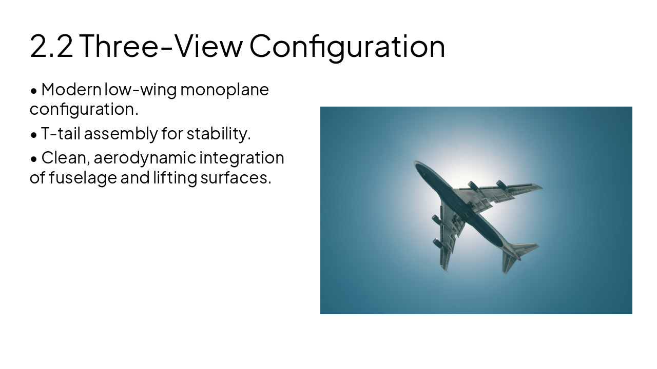 Slide 9 - 2.2 Three-View Configuration