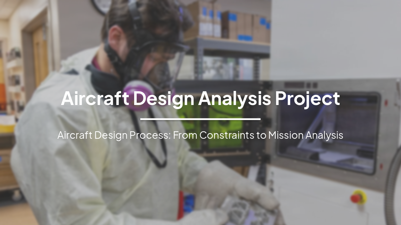 Slide 1 - Aircraft Design Analysis Project