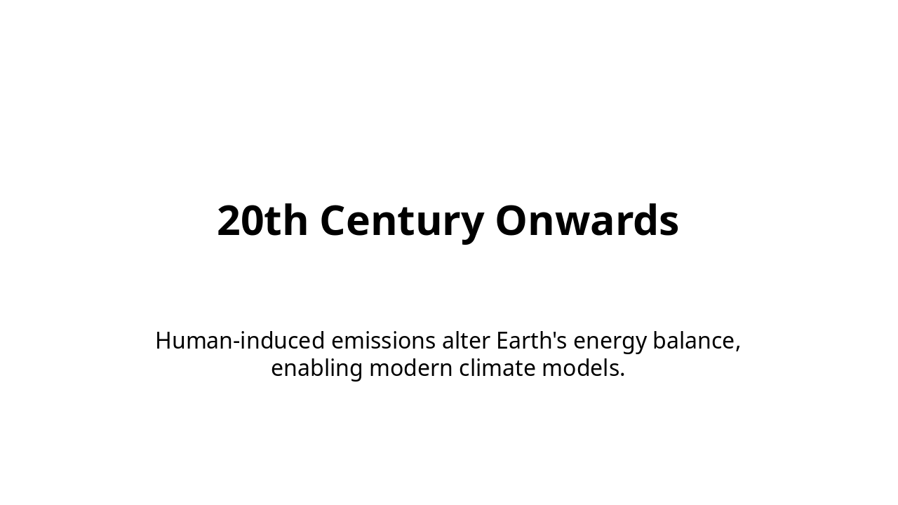Slide 8 - 20th Century Onwards