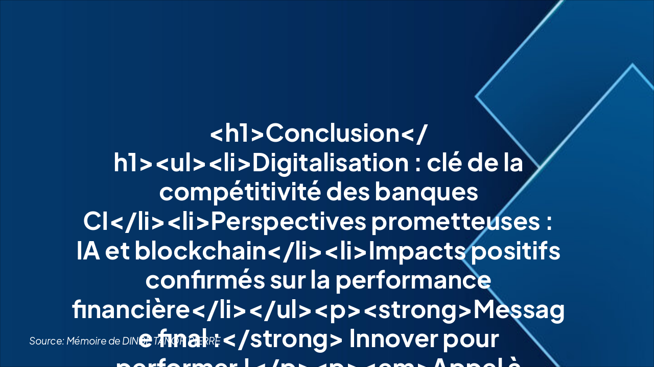 Slide 11 - Conclusion