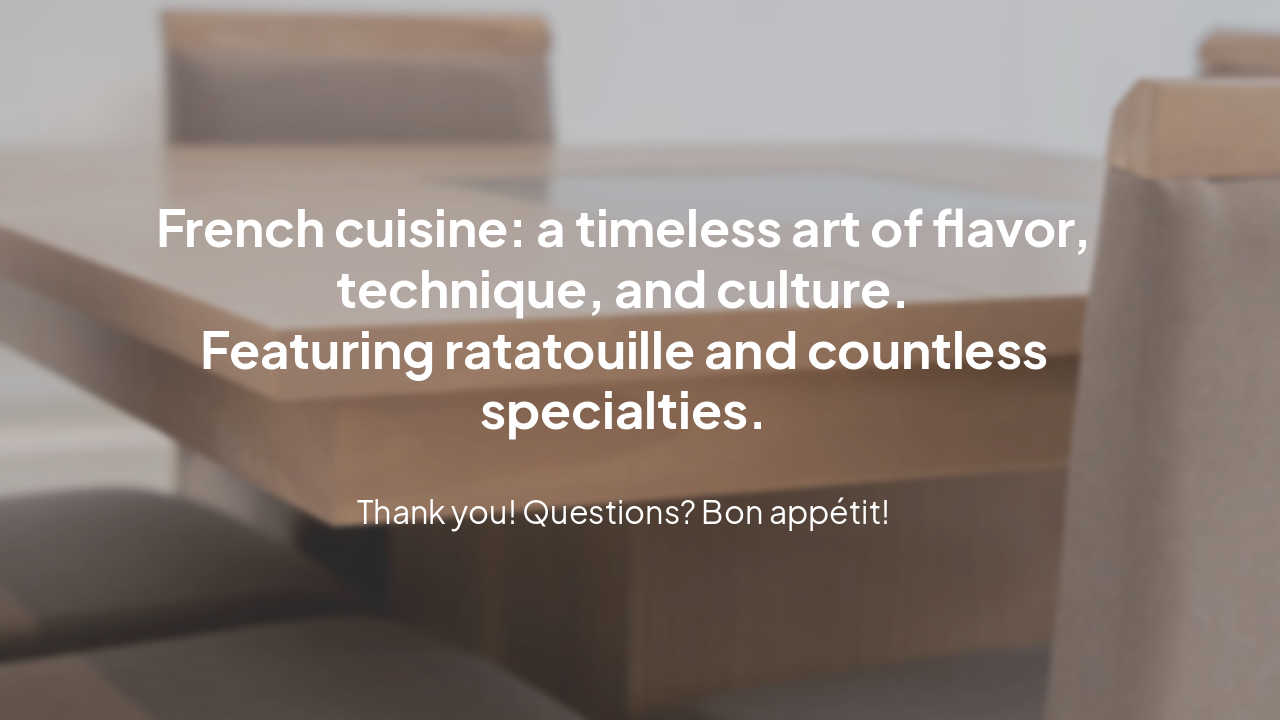 Slide 17 - Merci Beaucoup!