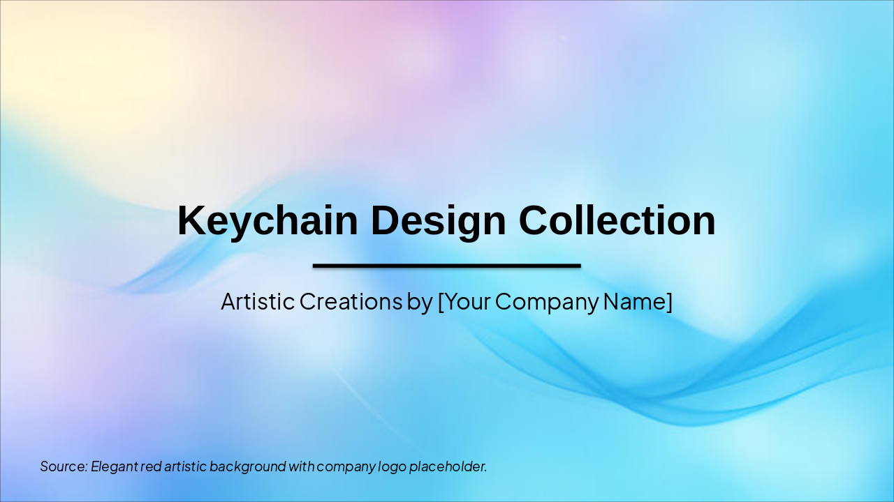 Artistic Keychain Design Showcase (32 chars)