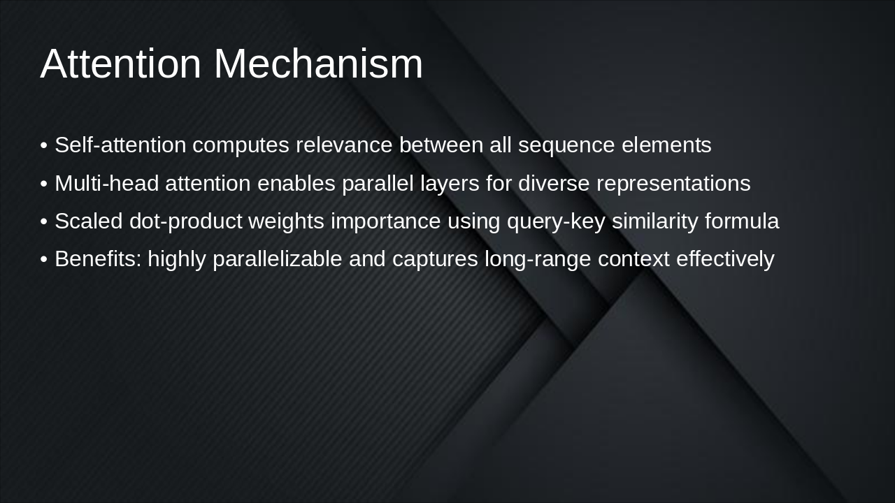 Slide 7 - Attention Mechanism