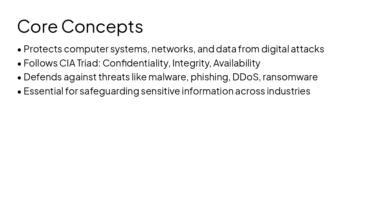 Slide 4 - Core Concepts