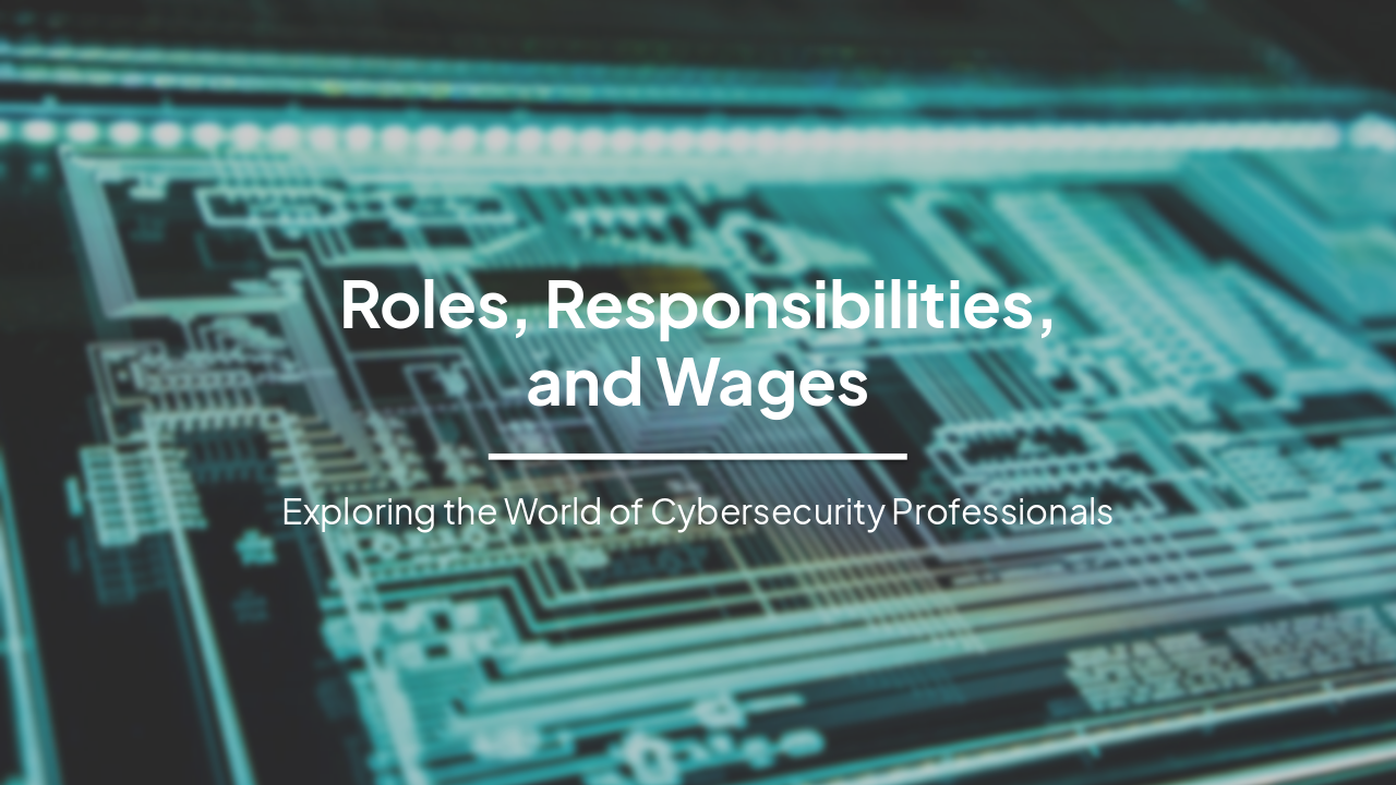 Cybersecurity Careers: Roles, Responsibilities, and Salaries