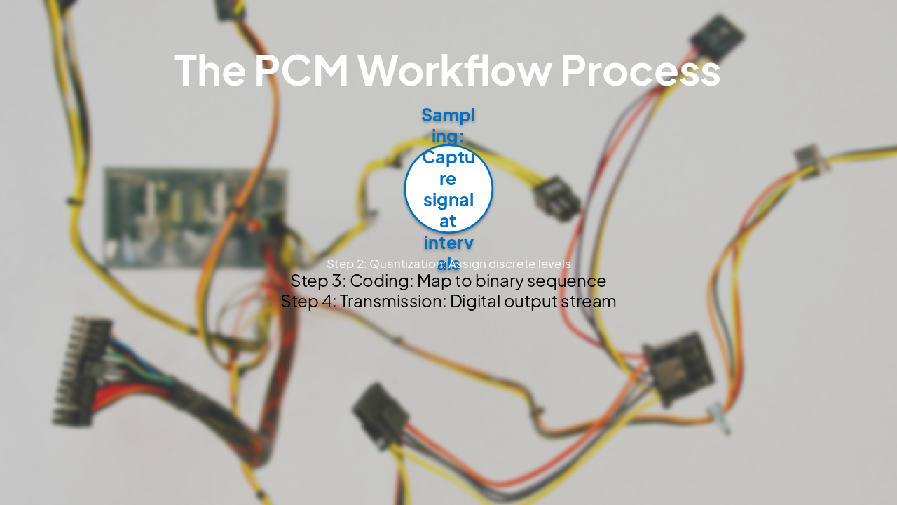 Slide 4 - The PCM Workflow Process