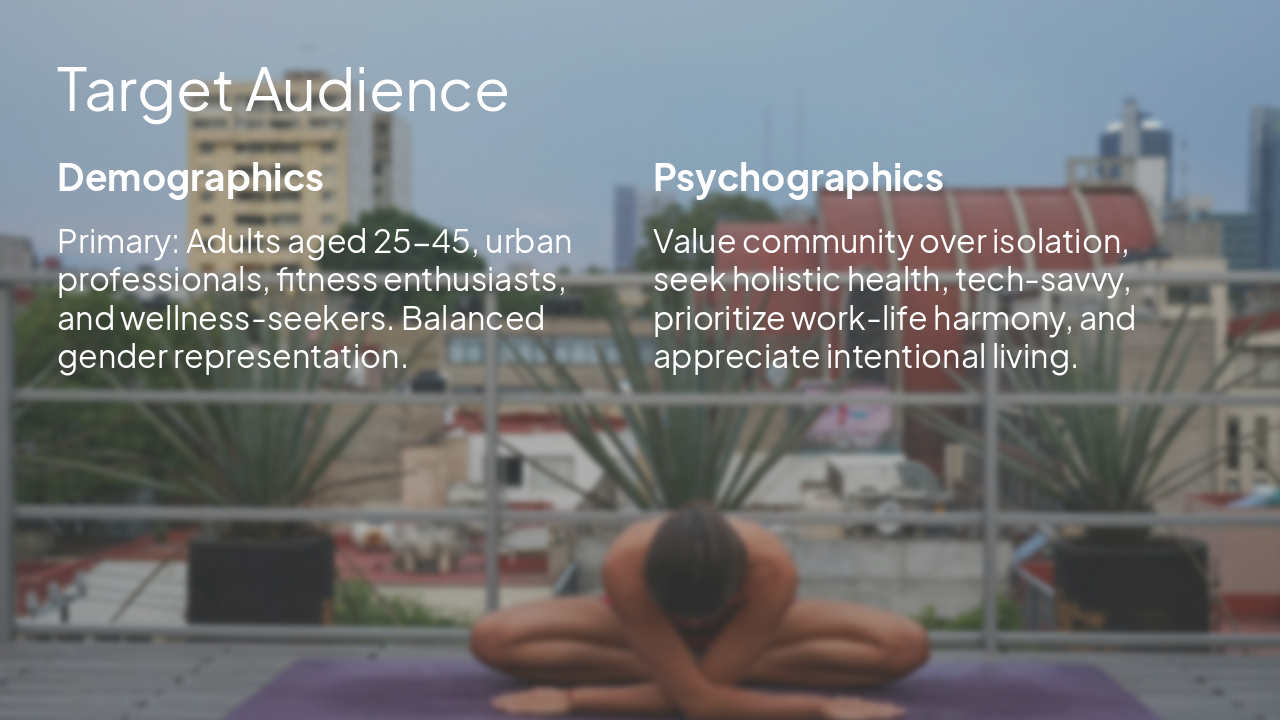 Slide 4 - Target Audience