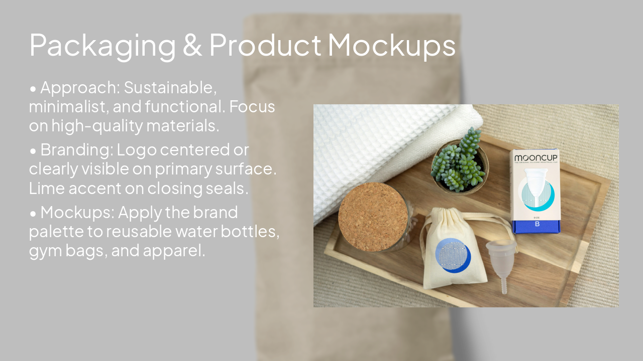 Slide 14 - Packaging & Product Mockups
