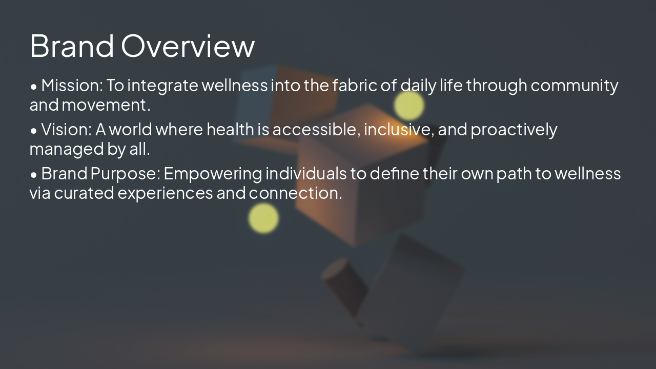 Slide 2 - Brand Overview