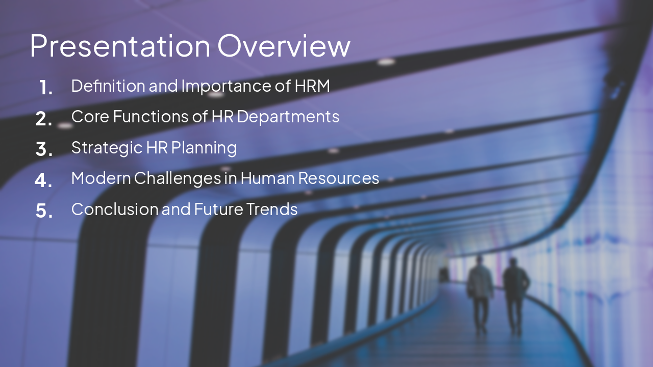 Slide 2 - Presentation Overview