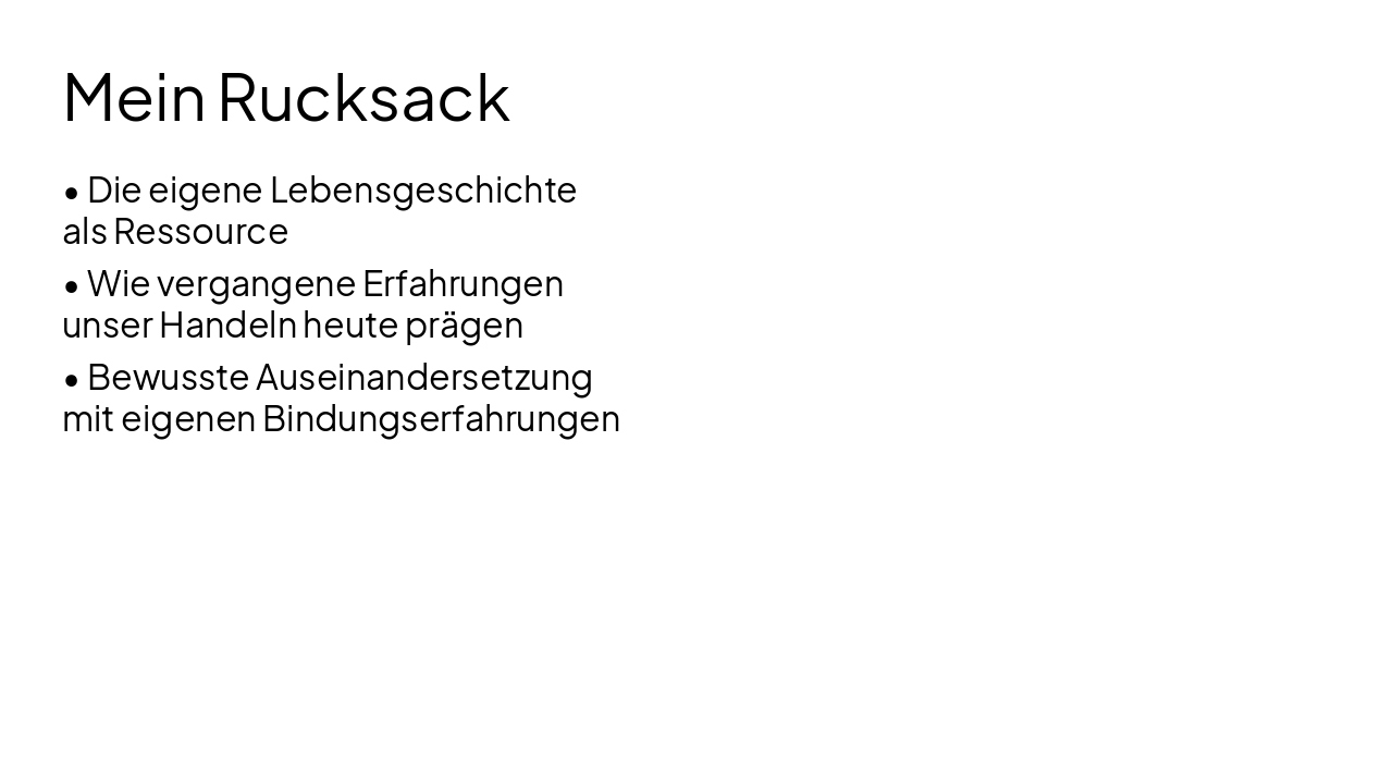 Slide 3 - Mein Rucksack