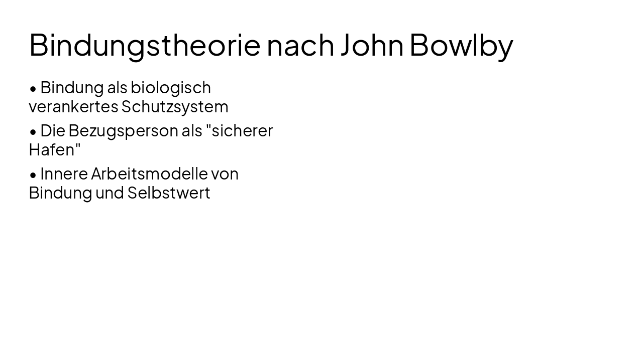 Slide 10 - Bindungstheorie nach John Bowlby