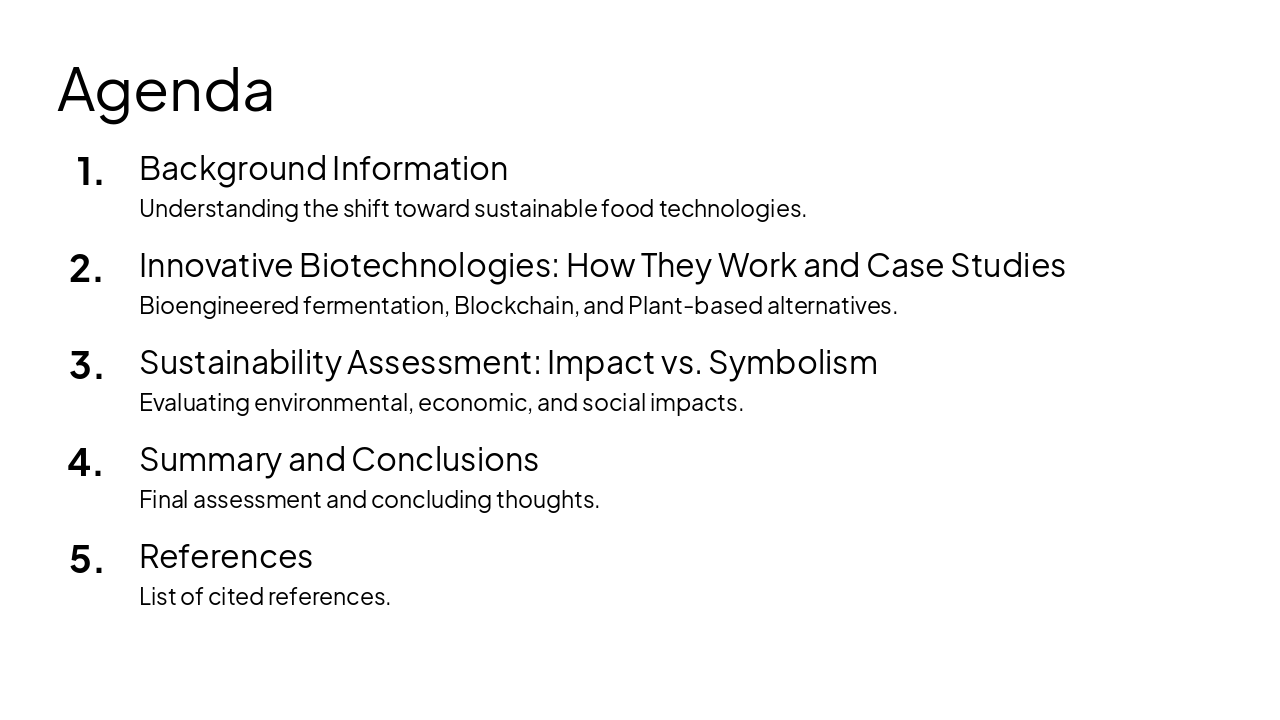 Slide 2 - Agenda
