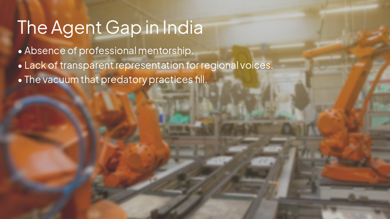 Slide 6 - The Agent Gap in India