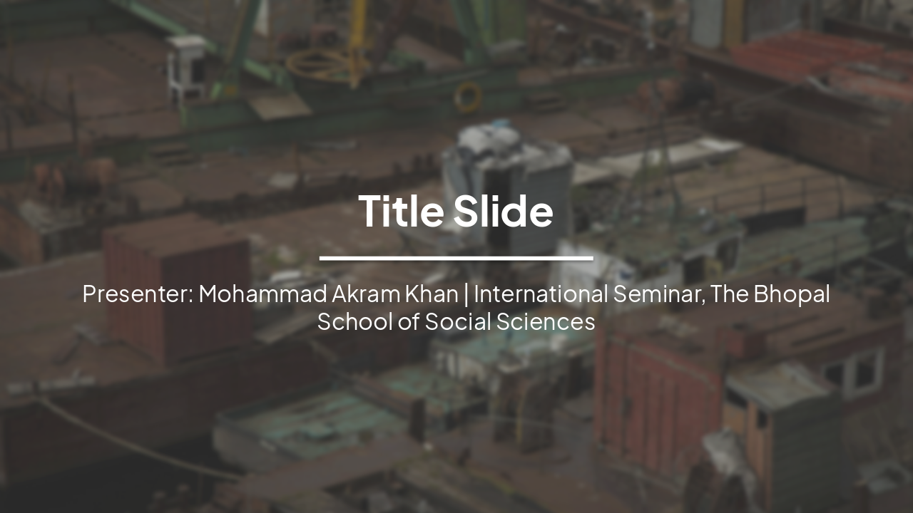 Slide 1 - Title Slide