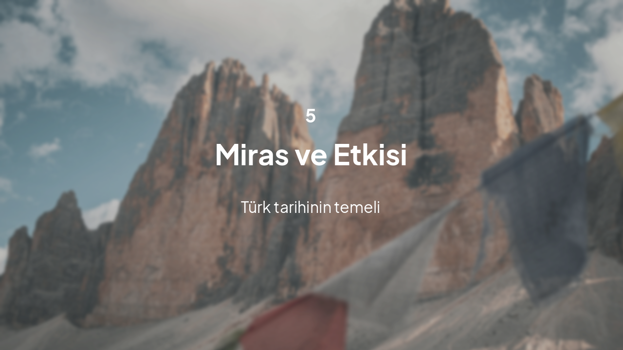 Slide 11 - Miras ve Etkisi