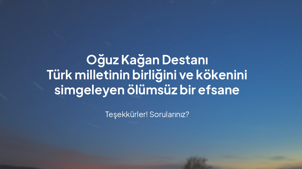 Slide 13 - Sonuç