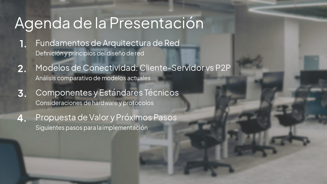 Slide 2 - Agenda de la Presentación