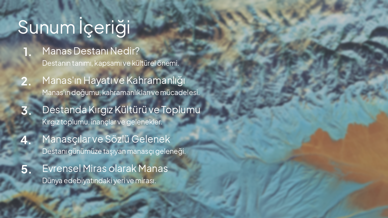 Slide 2 - Sunum İçeriği